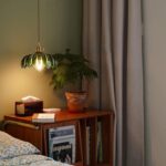 Suspension luminaire vintage coloré verre – Image 7