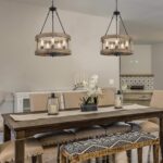 Suspension industrielle corde bois scandinave – Image 4
