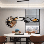 Suspension créateur design noir haut de gamme – Image 5