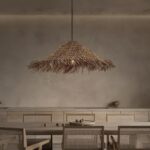Grande suspension paille
