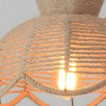 Suspension fleur corde – Image 2