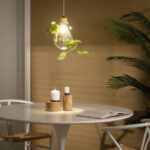 Luminaire suspension plante naturelle – Image 2