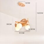Suspension enfant avion en bois – Image 5