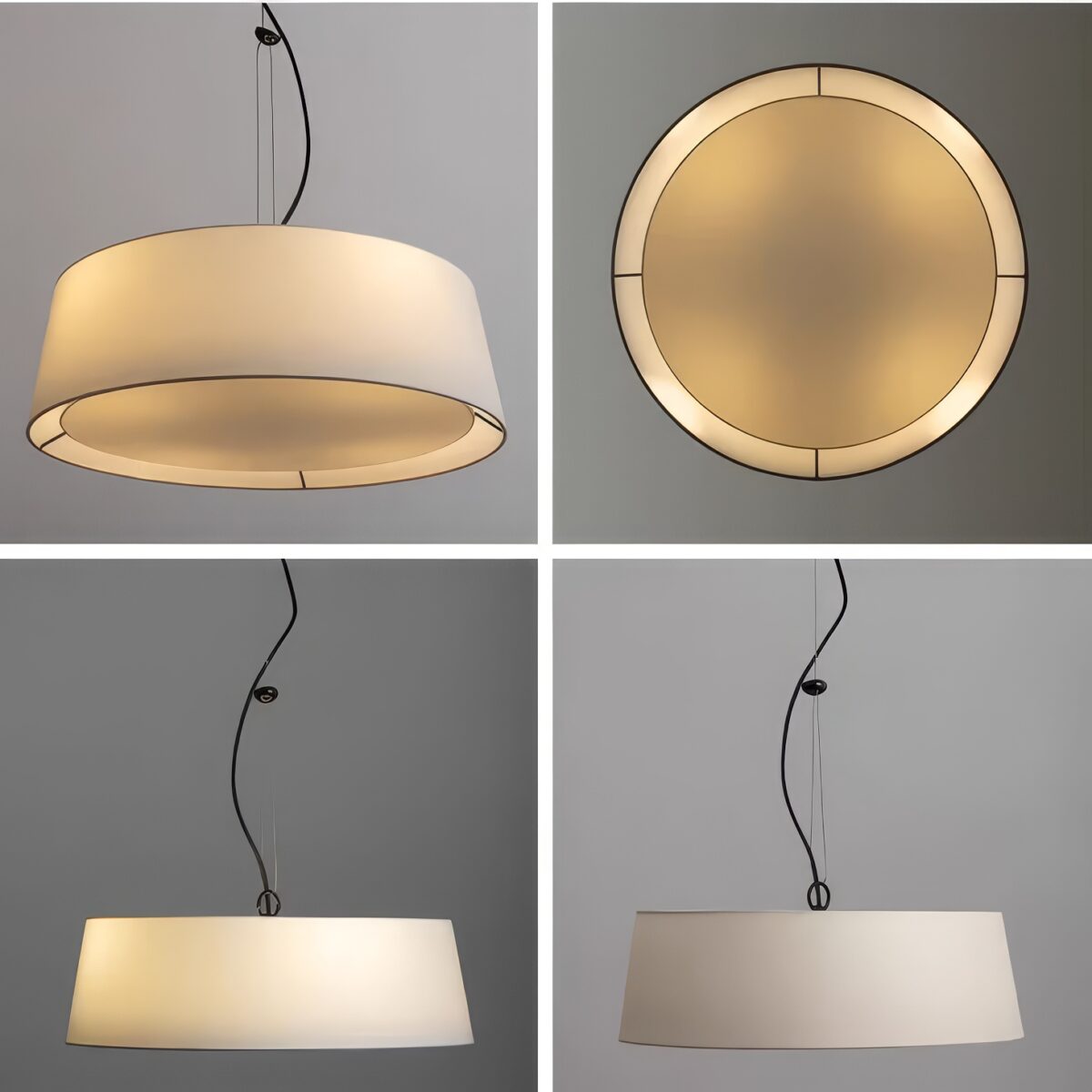 Grande suspension lin – Image 4