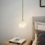 Suspension boule verre simple – Image 5