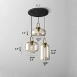 Suspension en verre triple – Image 3