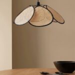 Suspension cannage fleur rotin – Image 5