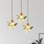 Luminaire suspension plante naturelle – Image 4