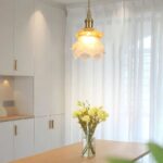 Suspension opaline vintage – Image 2