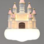 Suspension château rose enfant – Image 5