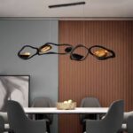 Suspension créateur design noir haut de gamme