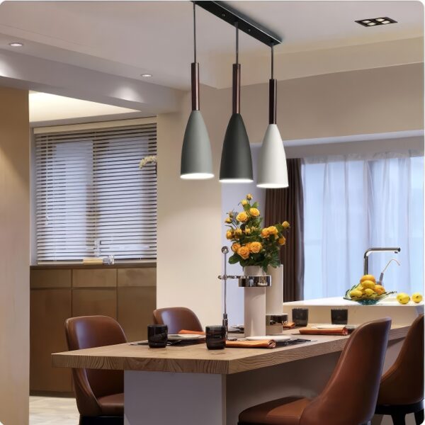 Suspension 3 lampes bar sobre