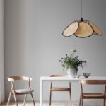 Suspension cannage fleur rotin – Image 3