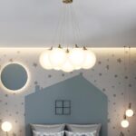 Suspension boule led enfant