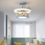 Lustre suspension chambre enfant carroussel – Image 4