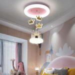 Suspension château rose enfant – Image 2