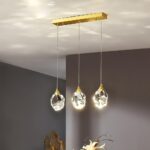 Suspension 3 lampes diamant – Image 6