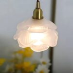 Suspension opaline vintage – Image 4