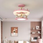 Lustre suspension chambre enfant carroussel – Image 3
