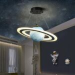 Lustre suspension planète enfant – Image 4