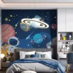 Lustre suspension planète enfant – Image 6