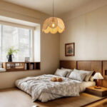 Suspension fleur rotin – Image 3