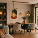 Suspension 3 lampes bambou – Image 3