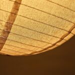 Suspension boule lin – Image 3