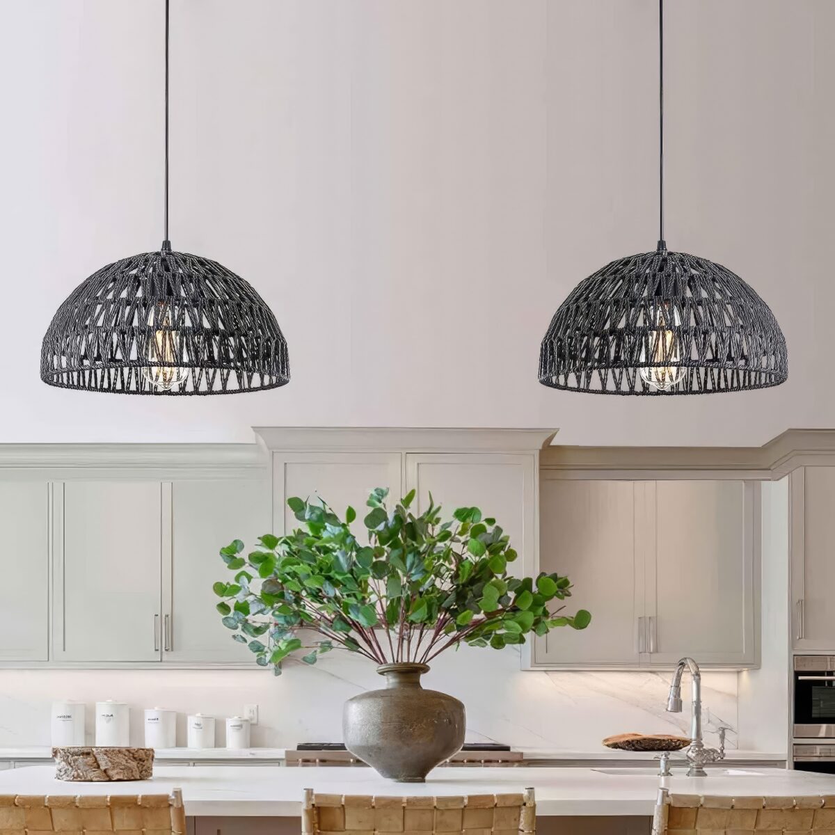 Suspension corde noire – Image 2