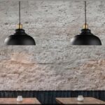 Suspension cuisine industriel noir et or – Image 5