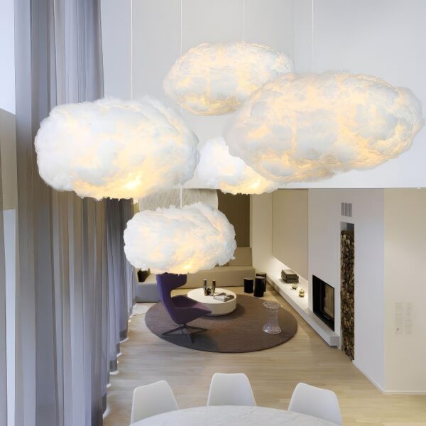 Suspension nuage luminaire