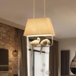 Suspension tissu oiseaux original – Image 6