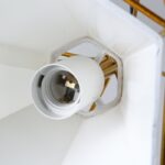 Suspension cuisine 3 lampes métal pyramide design – Image 8