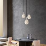Suspension marbre goutte blanche – Image 7