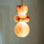 Suspension marbre formes empilées – Image 3