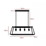 Suspension industrielle esprit loft XXL – Image 5