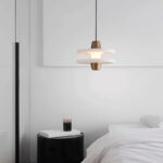 Suspension marbre disque laiton – Image 3