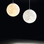 Lampe suspension lune – Image 2