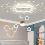 Lustre LED étoile enfant