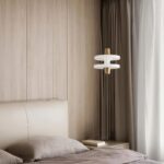 Suspension marbre disque laiton – Image 2