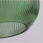 Suspension verre fumé vert – Image 5