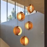 Suspension wabi sabi bois massif – Image 4