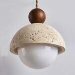 Suspension Wabi Sabi petite boule japonaise – Image 5