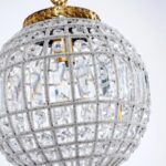 Suspension boule cristal luxe – Image 6