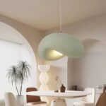 Suspension Wabi Sabi ovale coloré – Image 2