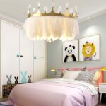 Lustre de chambre enfant fille couronne – Image 4