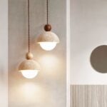 Suspension Wabi Sabi petite boule japonaise