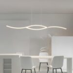 Suspension led design minimaliste blanc – Image 3