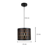 Suspension noire design – Image 4