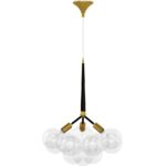 Suspension boules multiples verre luxe – Image 5